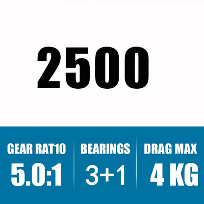 Shimano Sienna Spinning Reel – AR-C Spool, Sizes 500–4000