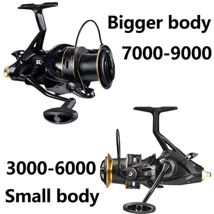 LINNHUE Carp Spinning Reel – 20kg Drag, Double Drag System, Sizes 3000–9000