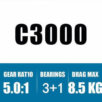 Shimano Sienna Spinning Reel – AR-C Spool, Sizes 500–4000