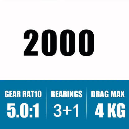 Shimano Sienna Spinning Reel – AR-C Spool, Sizes 500–4000