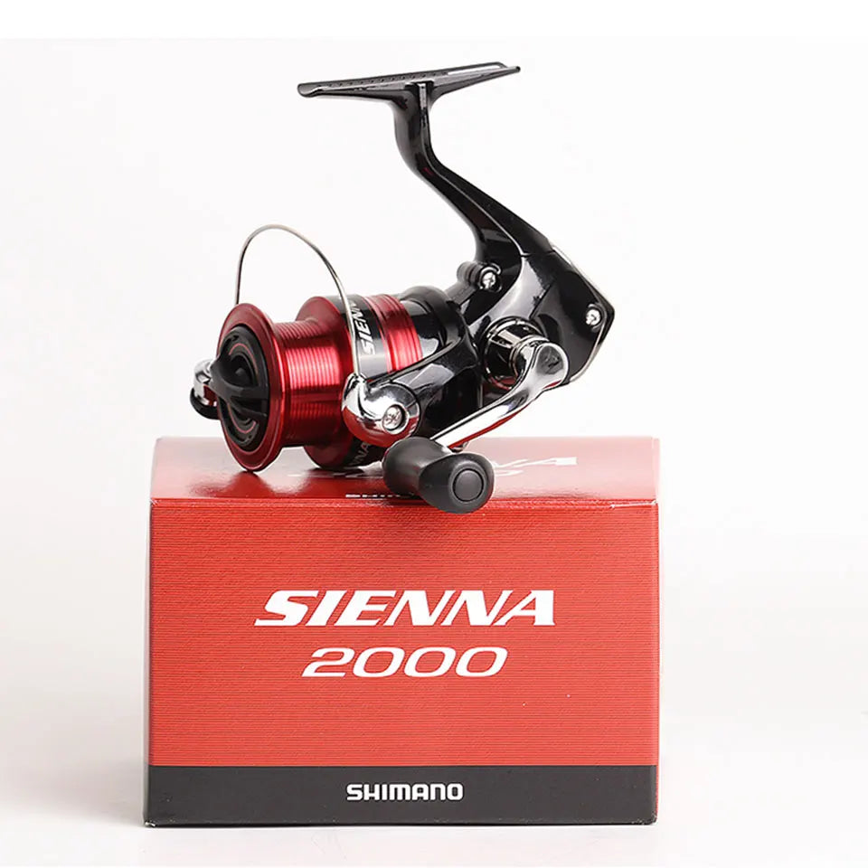Shimano Sienna Spinning Reel – AR-C Spool, Sizes 500–4000