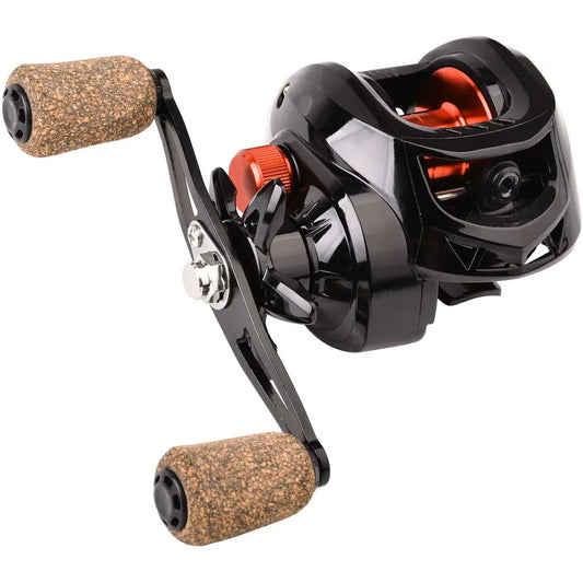 Pro Baitcasting Reel – 18+1BB, All-Metal Spool, 10kg Max Drag, 7.2:1 High-Speed Gear Ratio