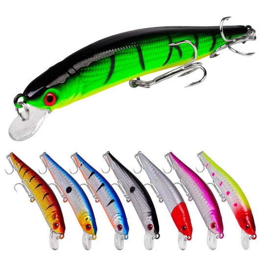 Floating Fishing Lure 8.4G 10CM Urgent Fishing Minnow Crank Lure Swinger Fishing Lure Set Processing Artificial Lure Kit
