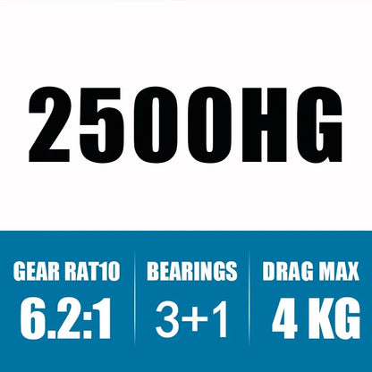 Shimano Sienna Spinning Reel – AR-C Spool, Sizes 500–4000